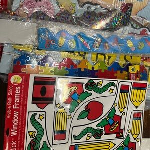 Teacher Bundle Back To School, Bulletin Board – Red, Yellow, Green, Blue